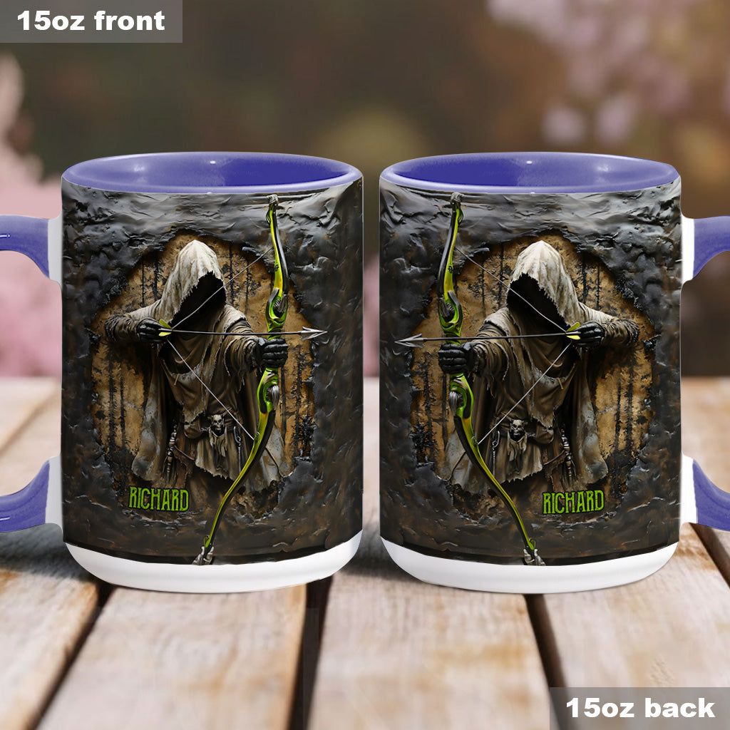 Bow Reaper - Personalized Hunting Accent Mug