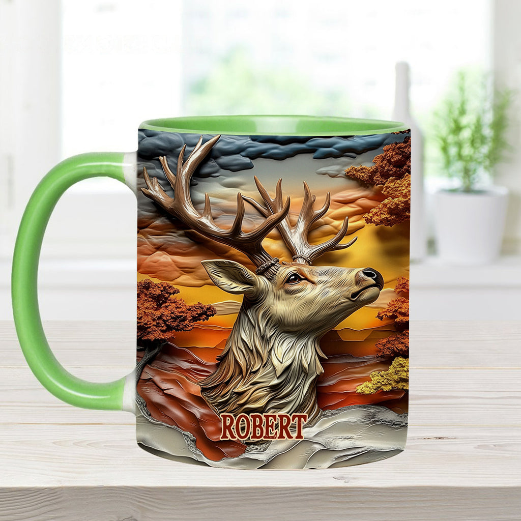 Love Hunting - Personalized Hunting Accent Mug