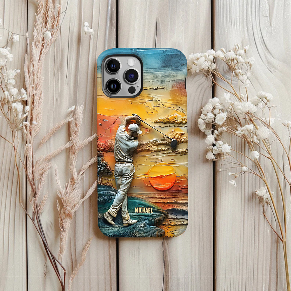 Golf Is My Life - Personalized Golf Full Print Phone Case