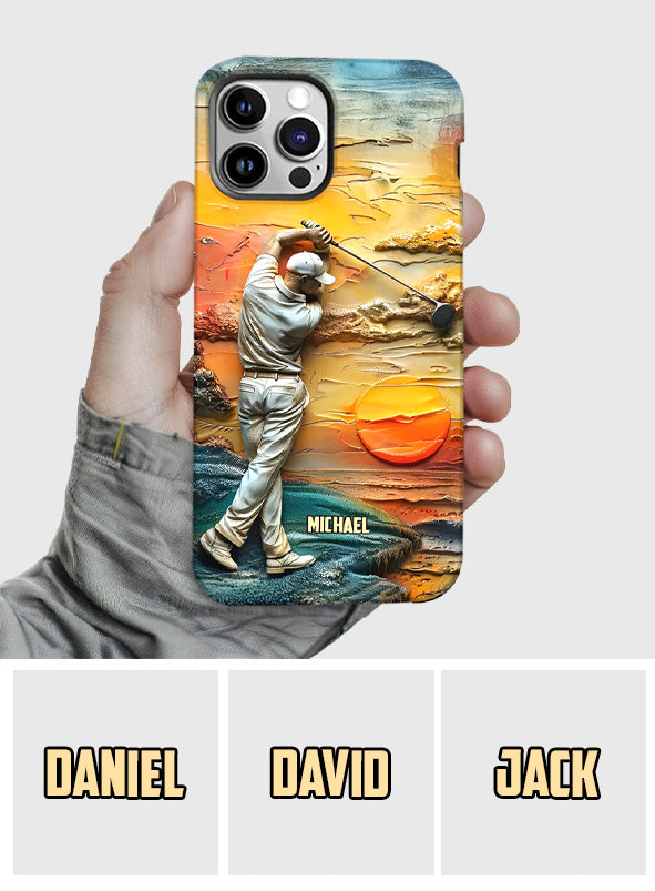 Golf Is My Life - Personalized Golf Full Print Phone Case