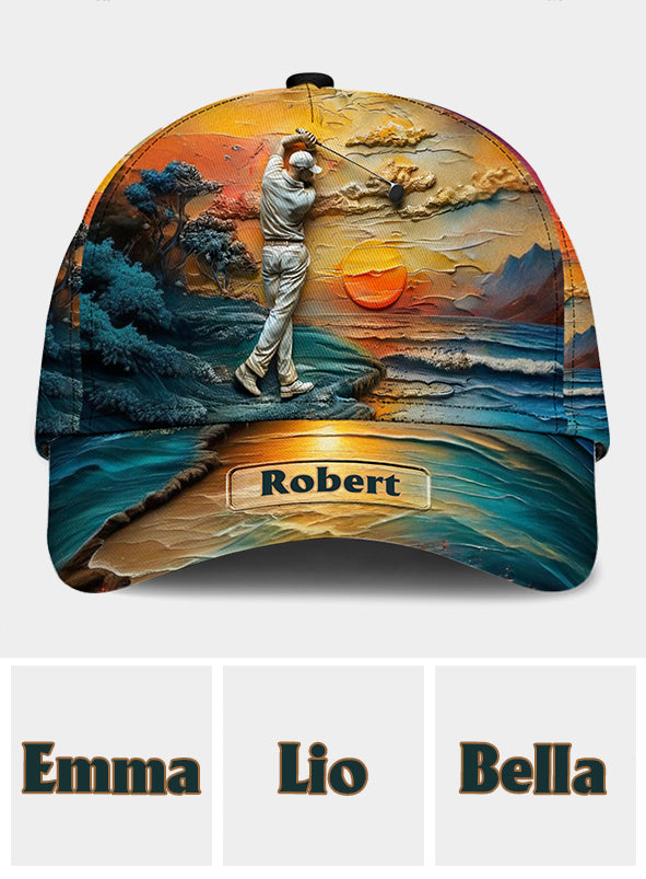 Golf Is My Life - Personalized Golf Classic Cap