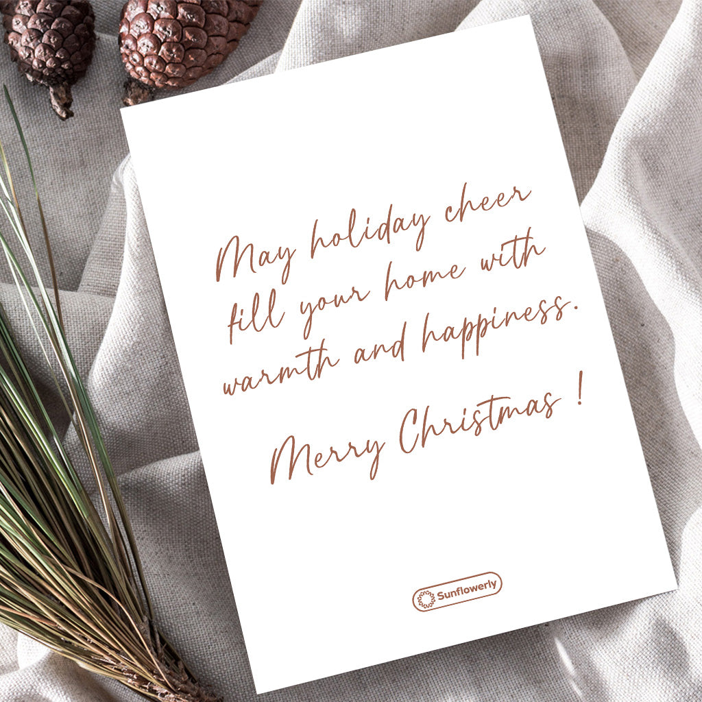 Custom Photos Names And Message Happy Holiday Card - Personalized Family Greeting Card