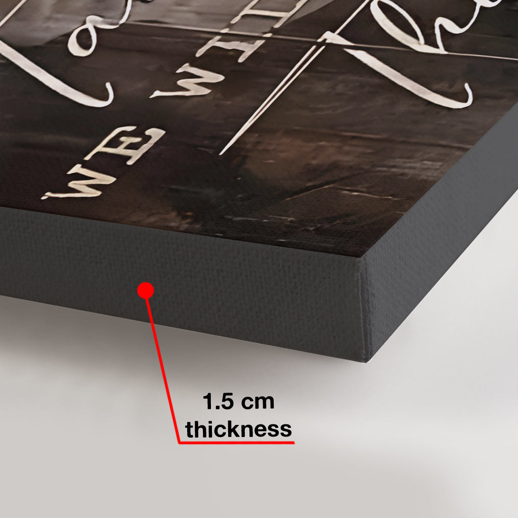 We Will Get Through - Personalized Christian Canvas And Poster