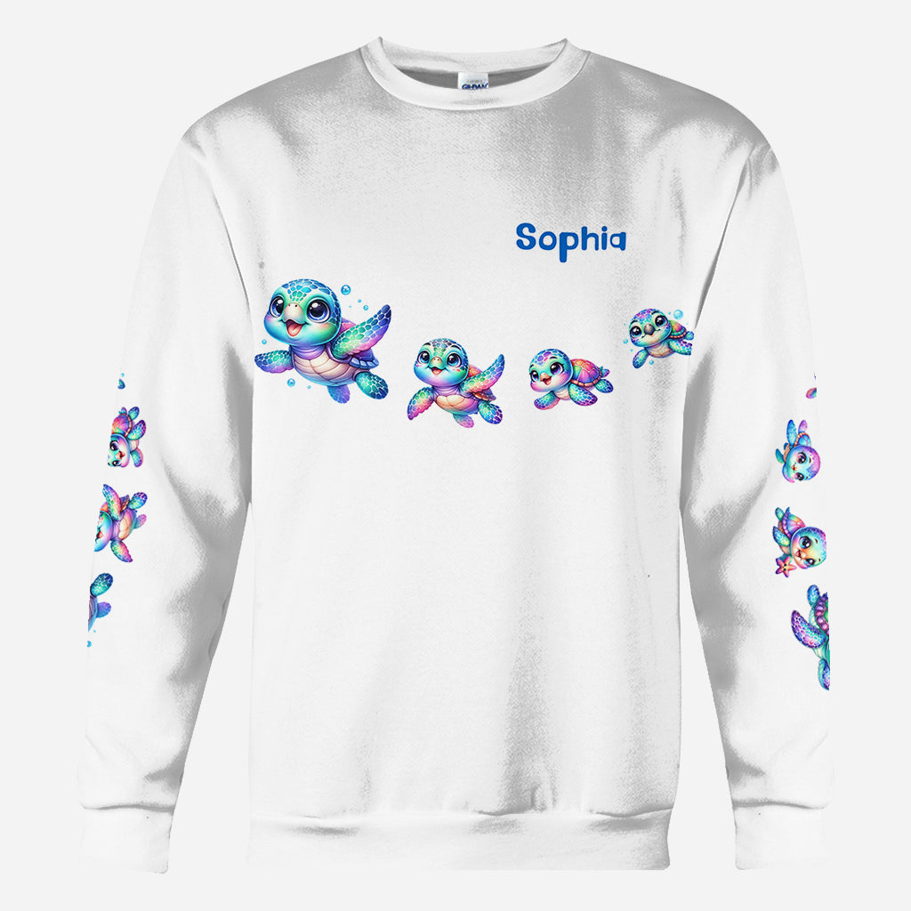 Love Turtles - Personalized Turtle All Over Shirt