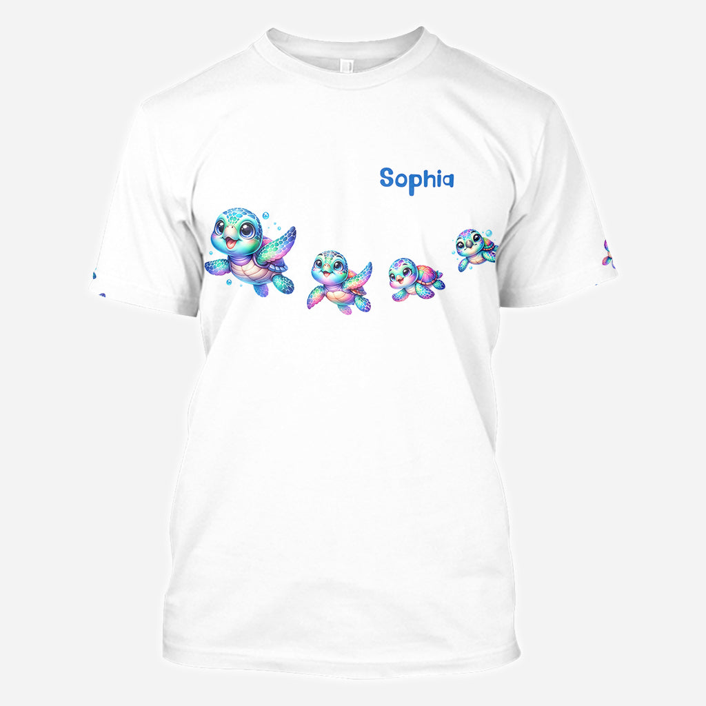 Love Turtles - Personalized Turtle All Over Shirt