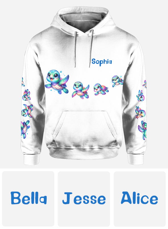 Love Turtles - Personalized Turtle All Over Shirt