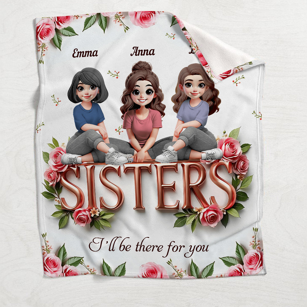 Sisters - Personalized Bestie Blanket