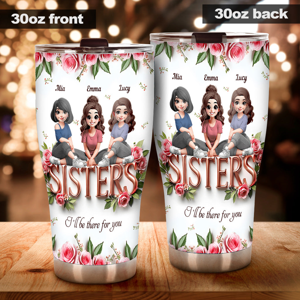 Sisters - Personalized Bestie Tumbler