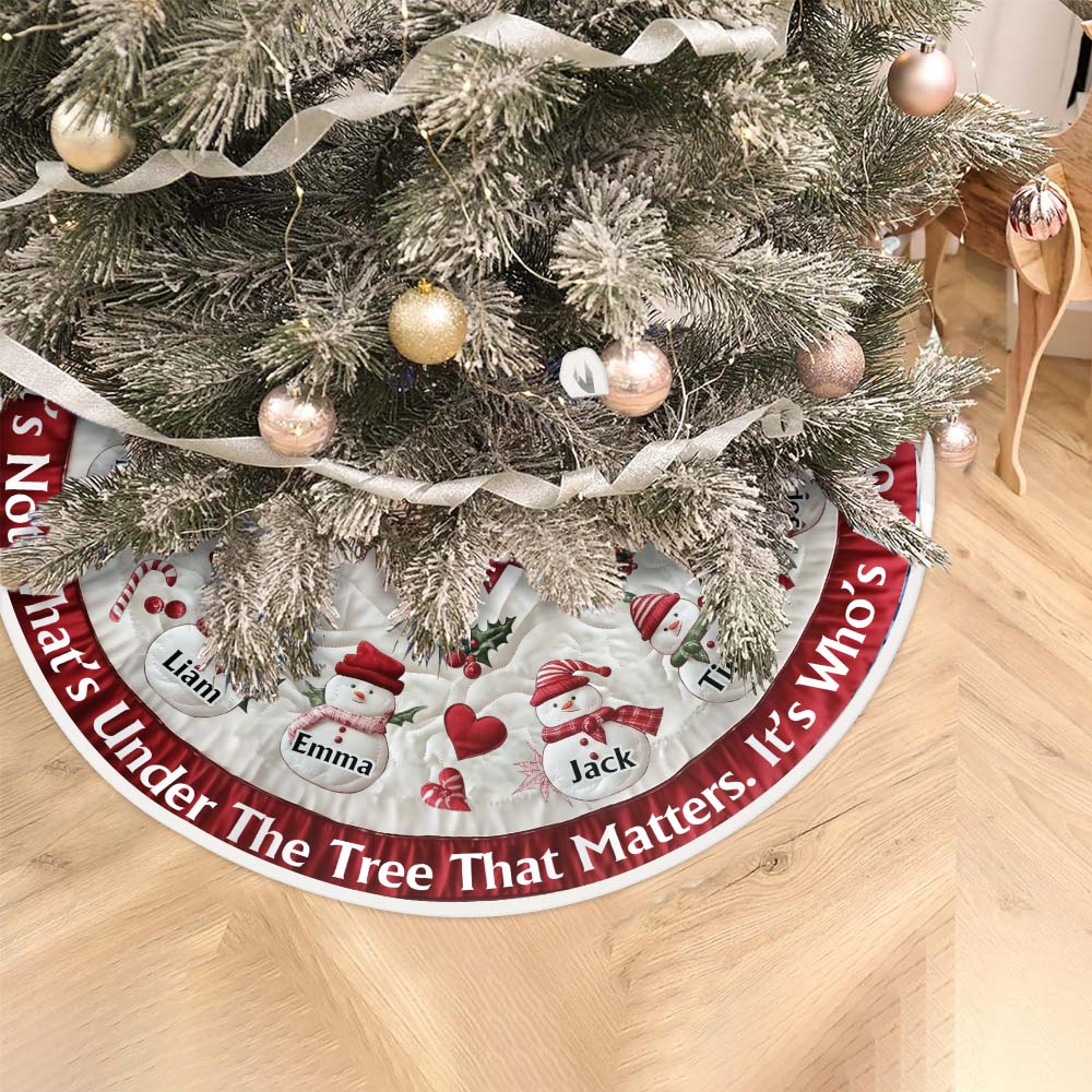 Under The Tree - Personalized Family Tree Skirt