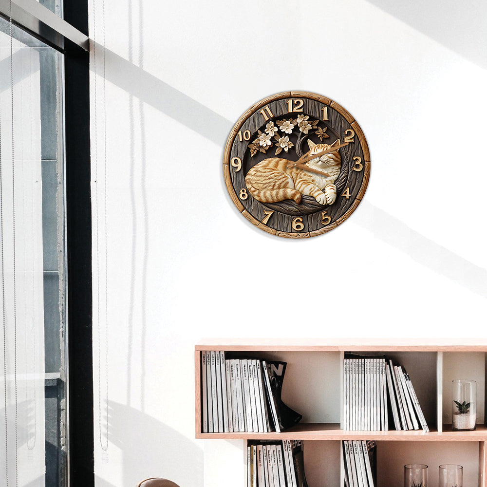 Love Cats - Cat Wall Clock