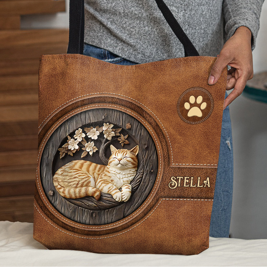 Love Cats - Personalized Cat Tote Bag
