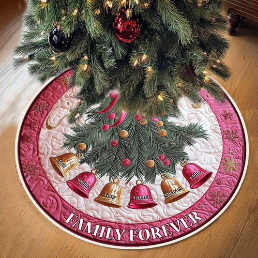 Family Forever - Personalized Family Tree Skirt
