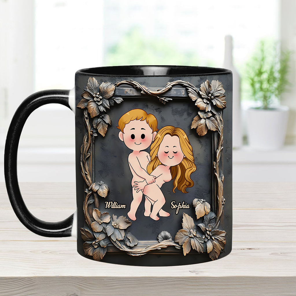 You're Still Hotter Than This Coffee - Personalized Couple Accent Mug