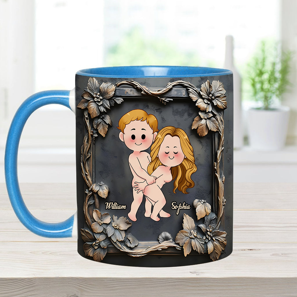 You're Still Hotter Than This Coffee - Personalized Couple Accent Mug
