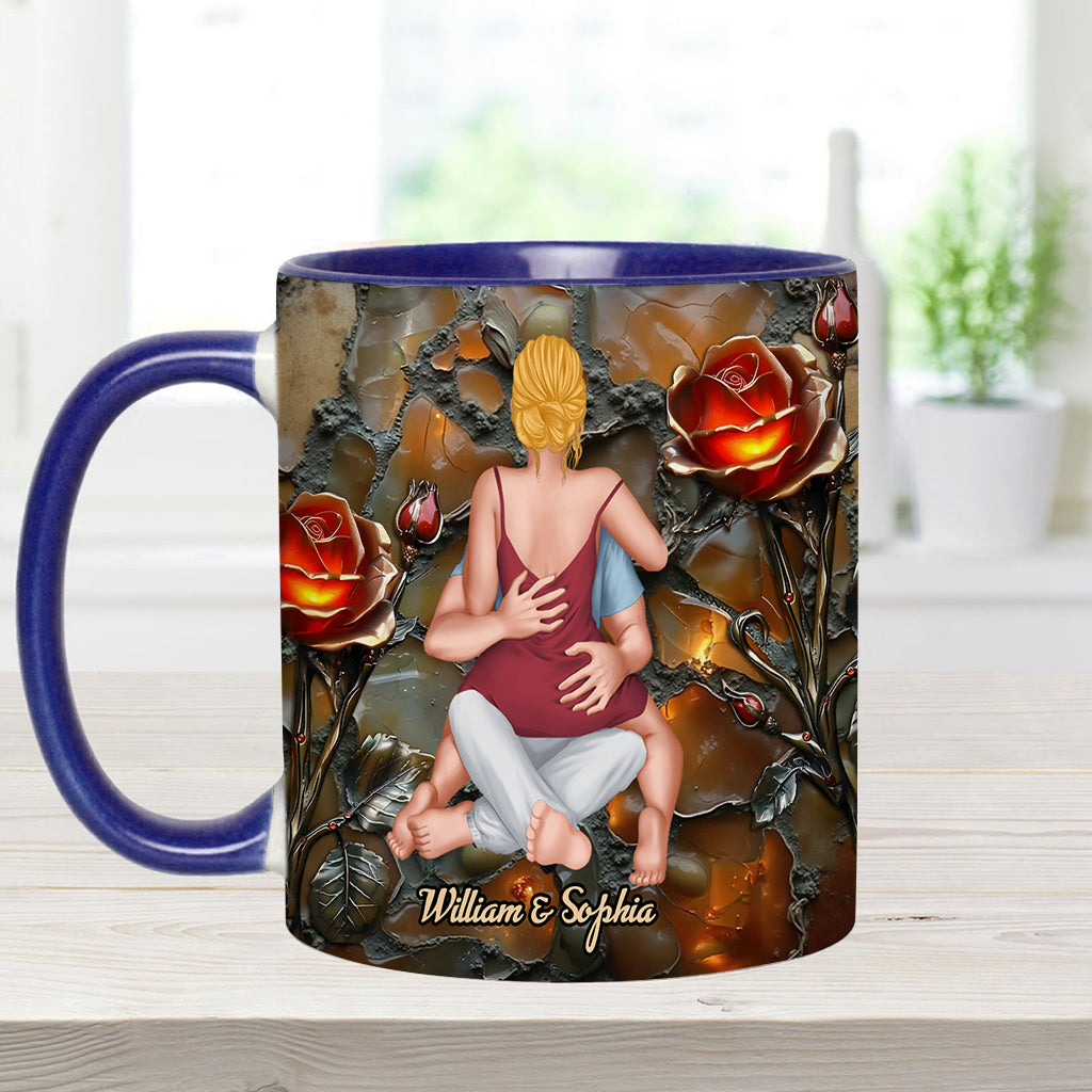 You're Still Hotter Than This Coffee - Personalized Couple Accent Mug