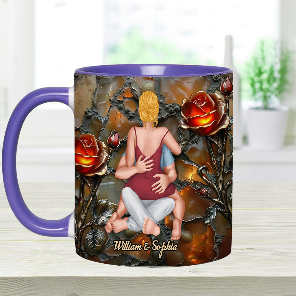 You're Still Hotter Than This Coffee - Personalized Couple Accent Mug