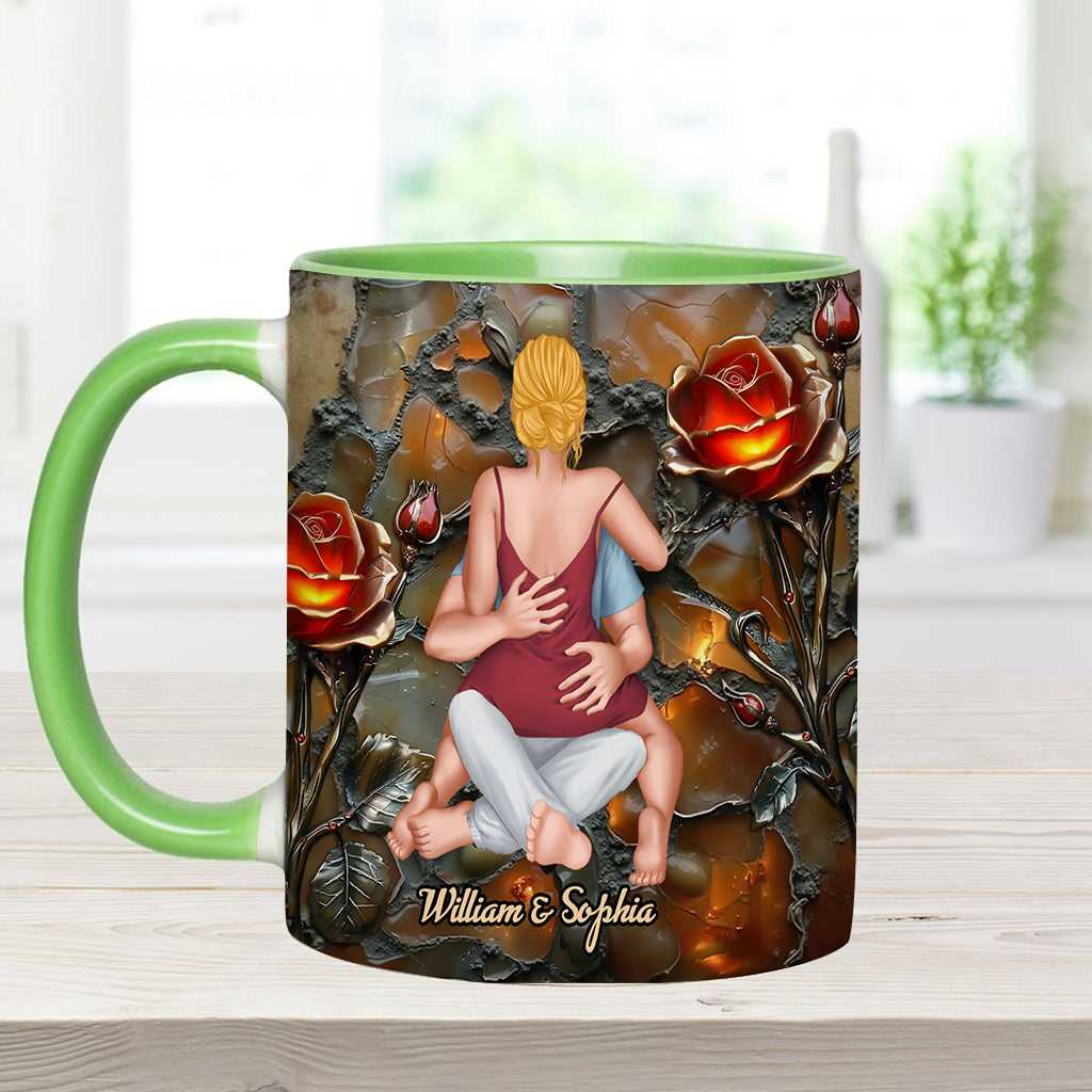 You're Still Hotter Than This Coffee - Personalized Couple Accent Mug