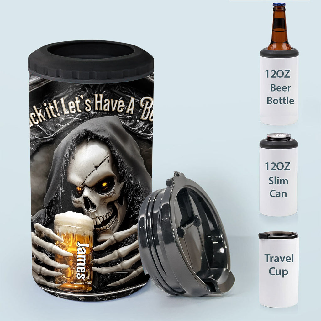 Let's Have A Beer - Personalized Beer Can Cooler
