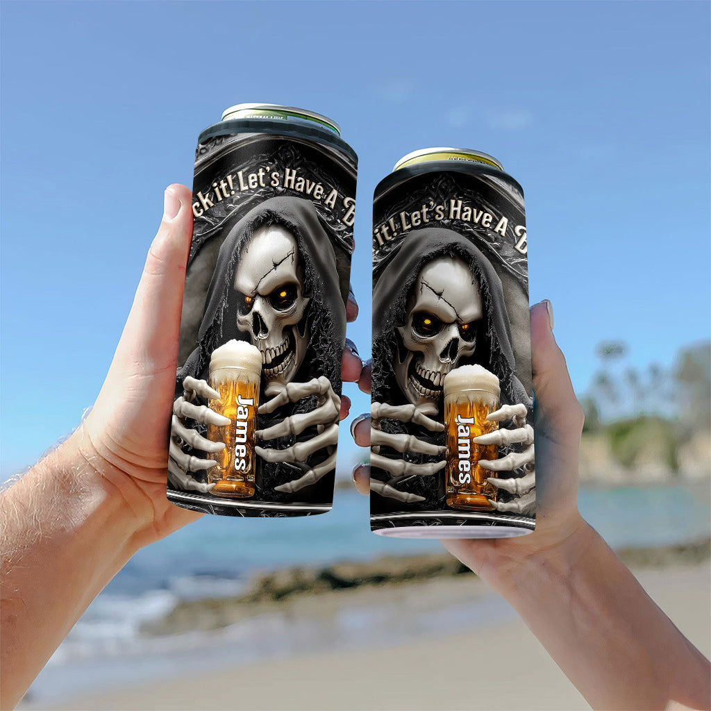 Let's Have A Beer - Personalized Beer Can Cooler