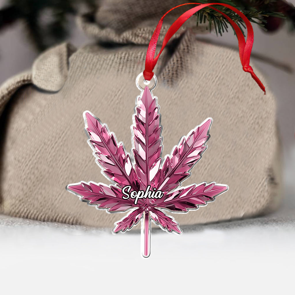Stunning Leaf - Personalized Weed Ornament
