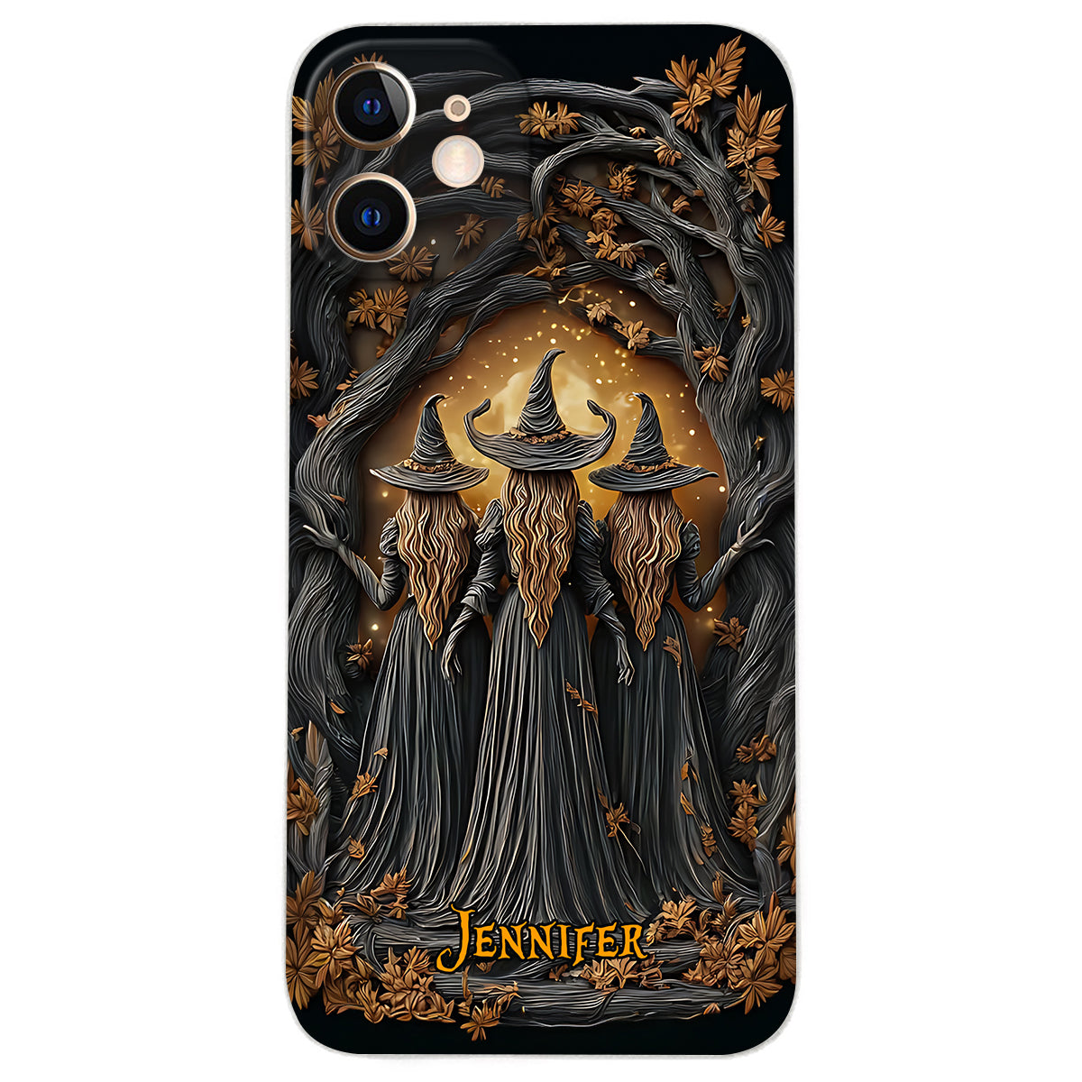 Best Witches - Personalized Witch Leather Phone Case