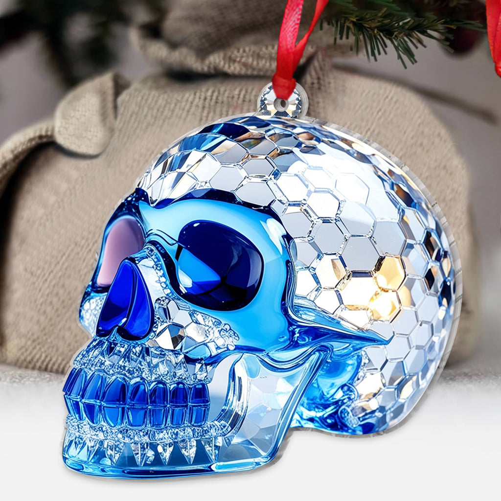 Stunning Skull - Personalized Skull Ornament