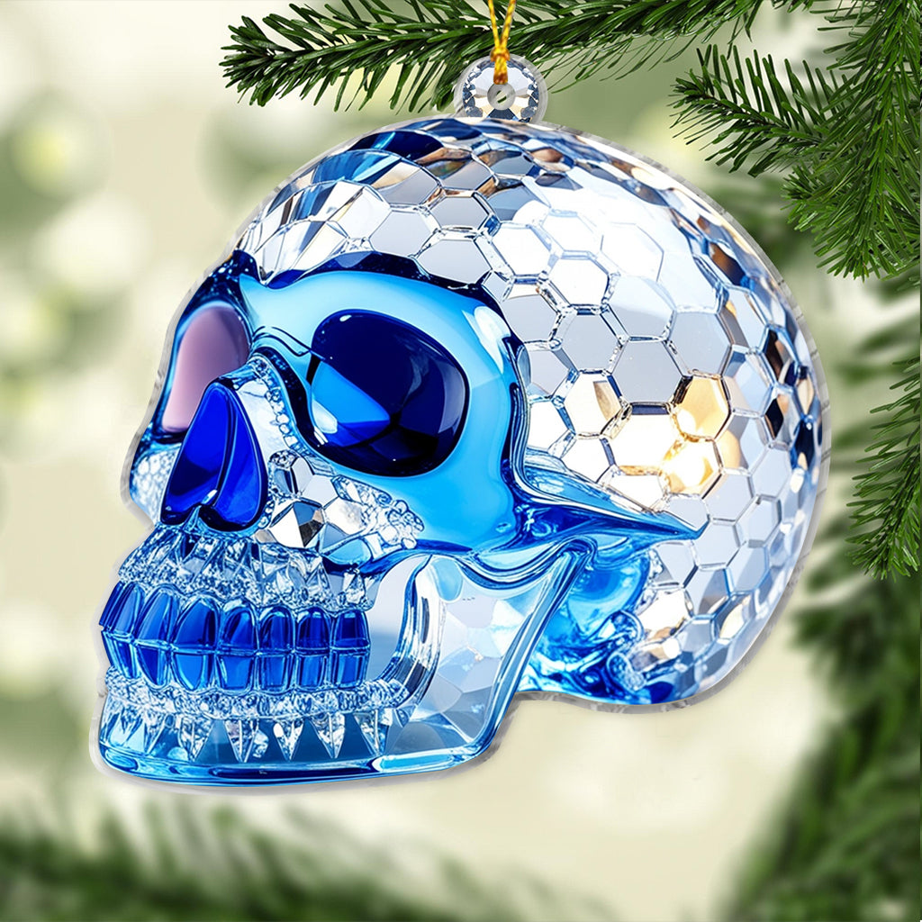 Stunning Skull - Personalized Skull Ornament