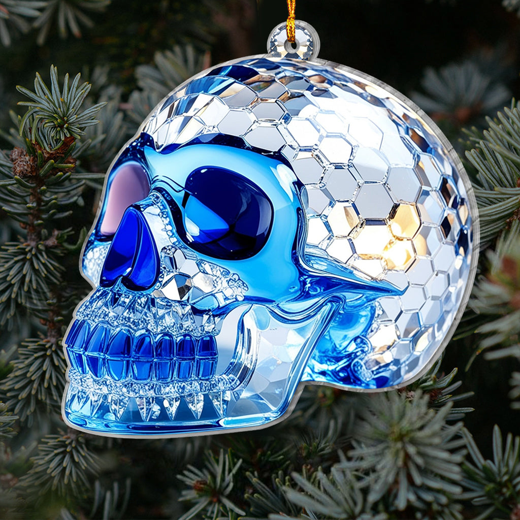 Stunning Skull - Personalized Skull Ornament