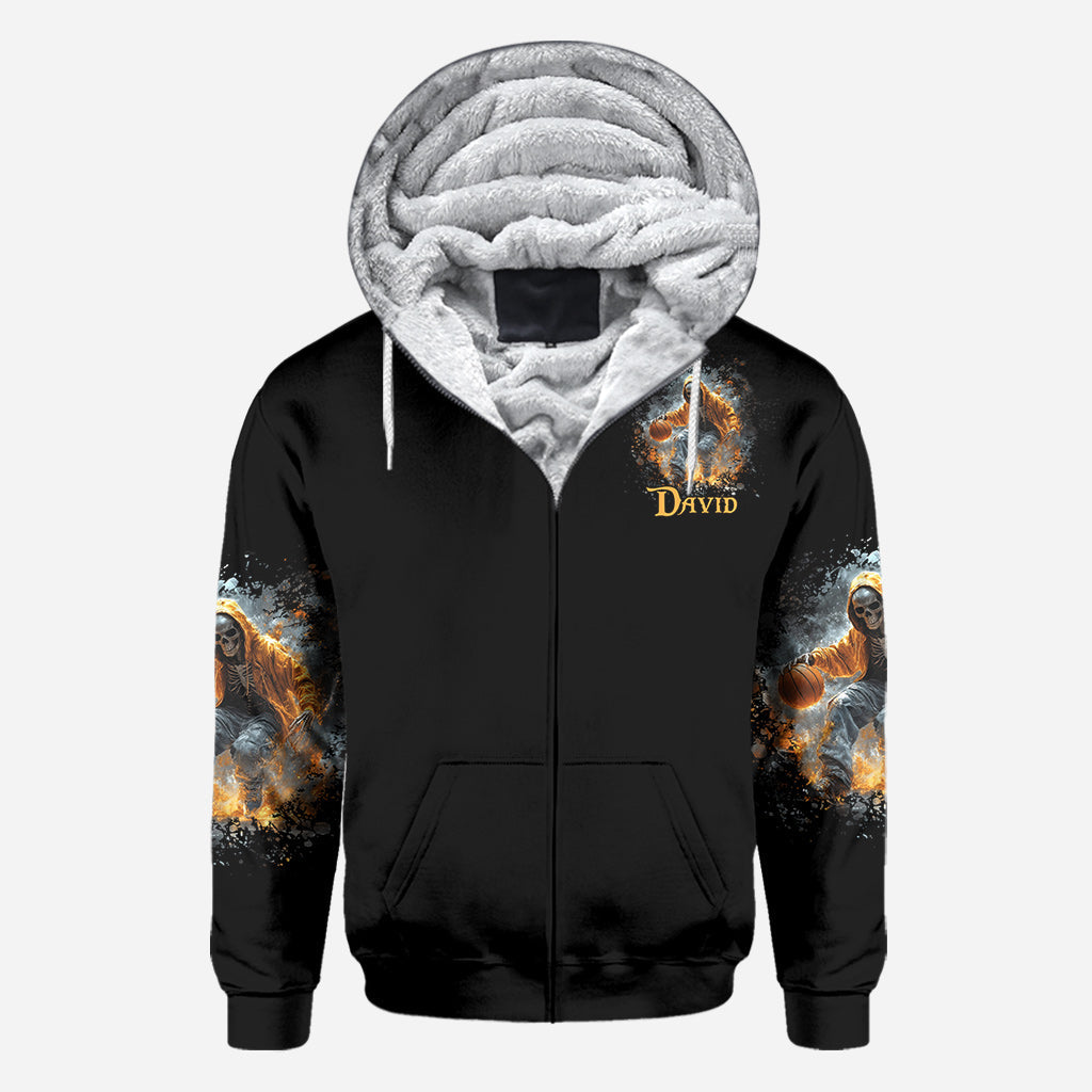 Basketball Is In My Bones - Personalized Basketball All Over Shirt