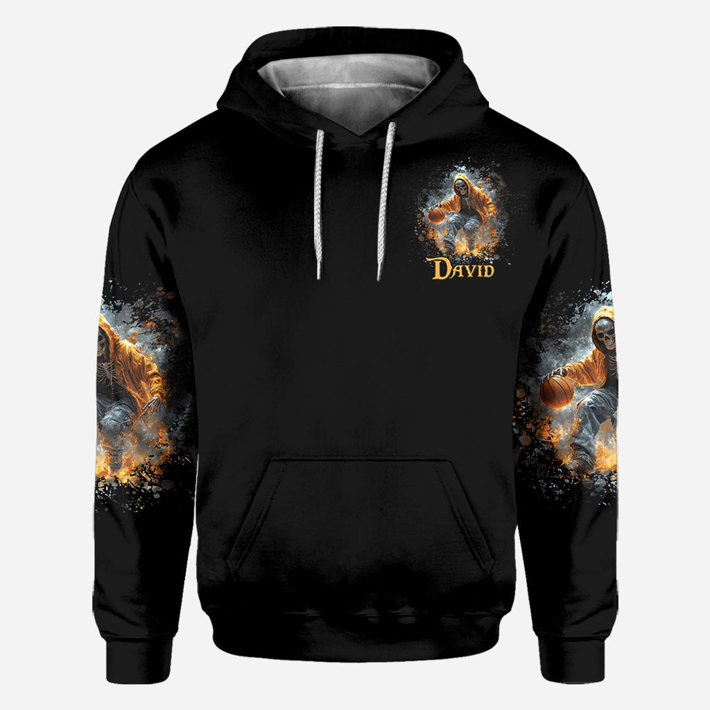 Basketball Is In My Bones - Personalized Basketball All Over Shirt