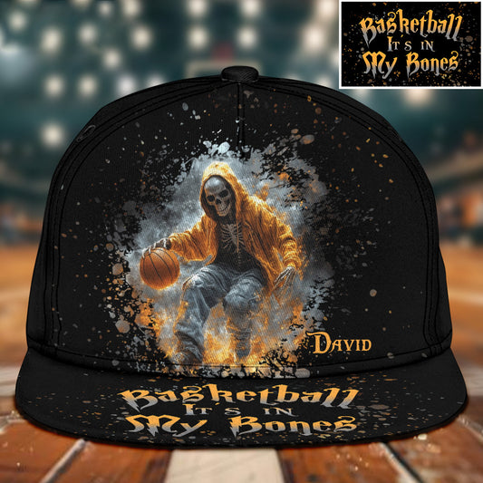 Basketball Is In My Bones - Personalized Basketball Snapback