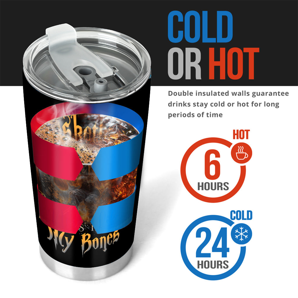 Basketball Is In My Bones - Personalized Basketball Tumbler