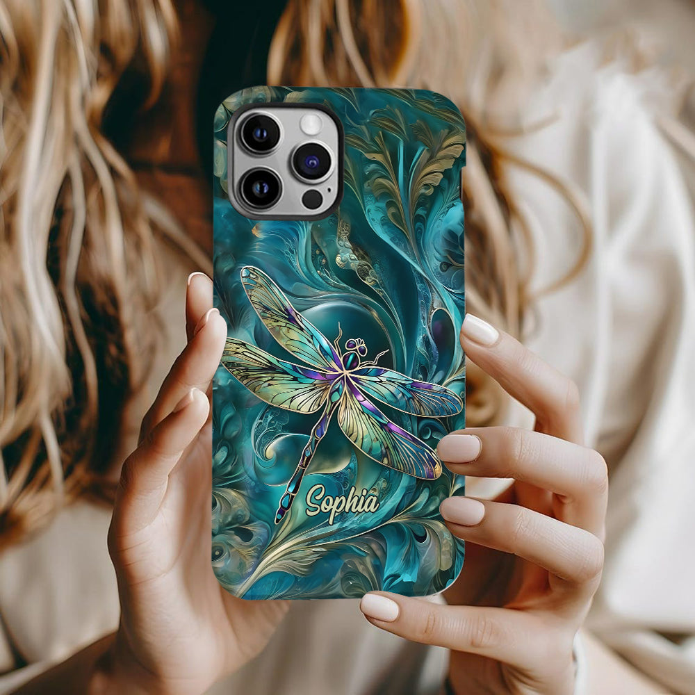 Beautiful Dragonfly - Personalized Dragonfly Full Print Phone Case