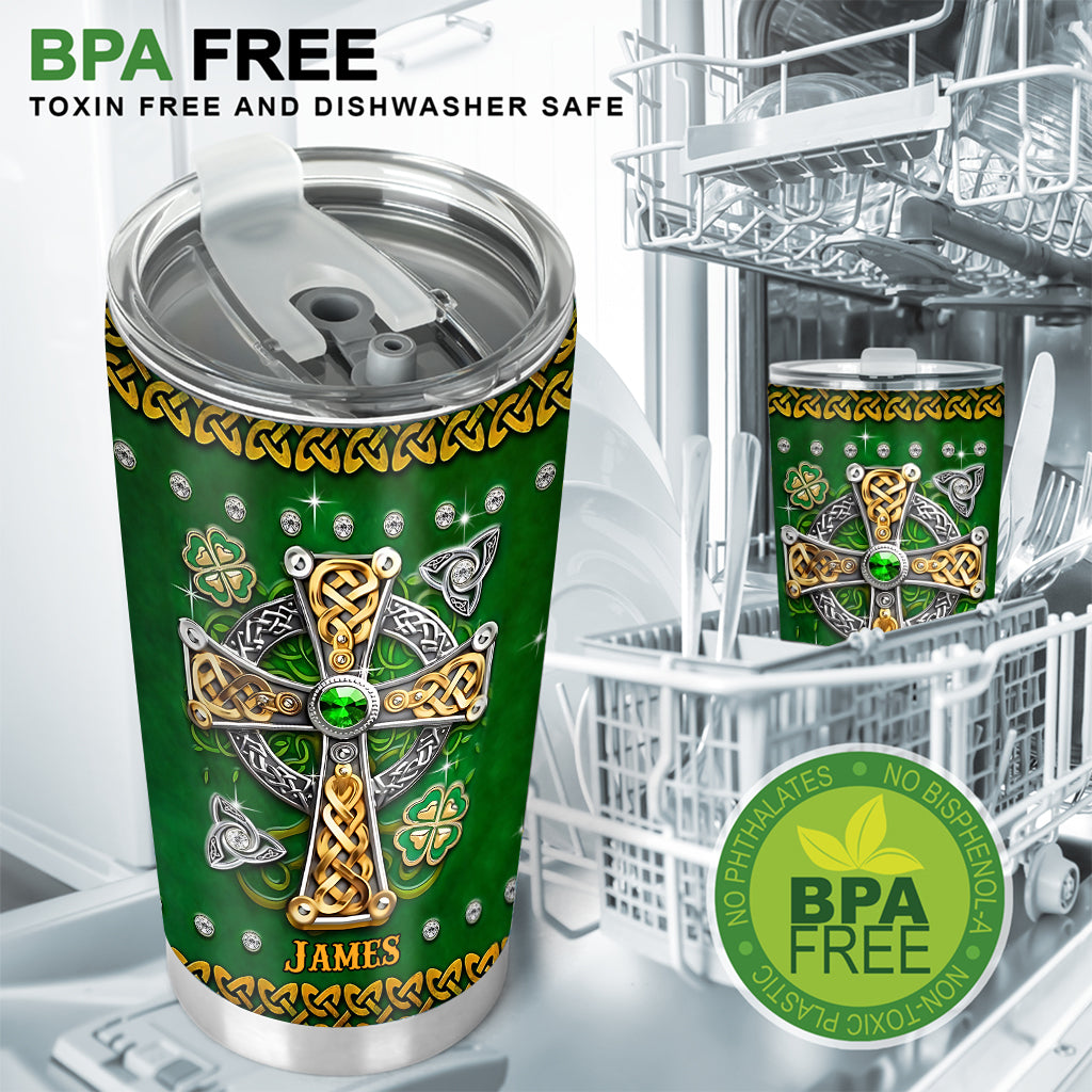 In My Veins - Personalized Saint Patrick's Day Tumbler