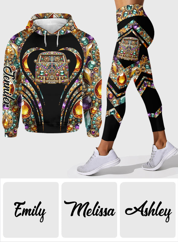 Be Hippie - Personalized Hippie Hoodie and Leggings