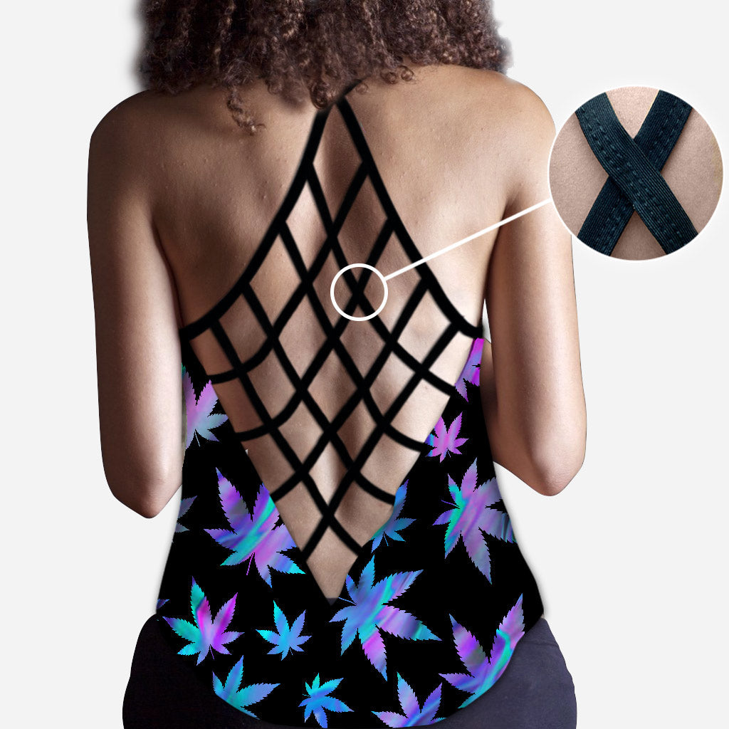 Highly Productive Mom - Cross Tank Top and Leggings