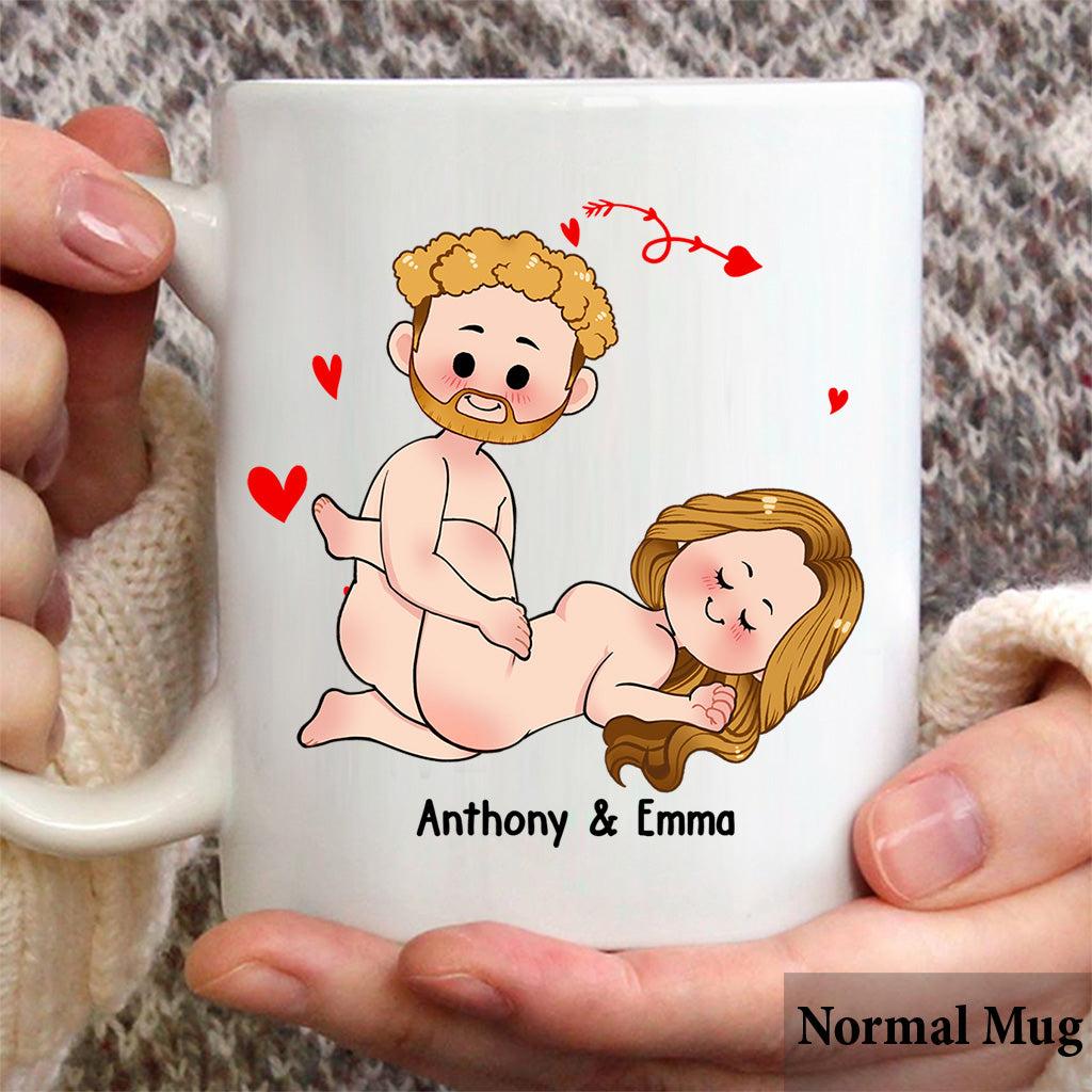 I Just Want You To Be Happy - Couple gift for husband, wife, boyfriend, girlfriend - Personalized Mug