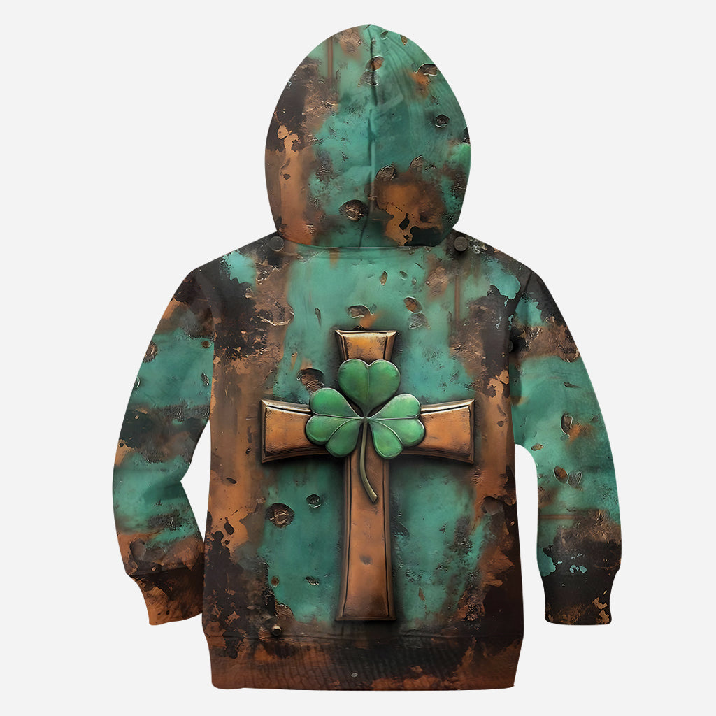 Vintage Irish Cross - Personalized Saint Patrick's Day All Over Shirt