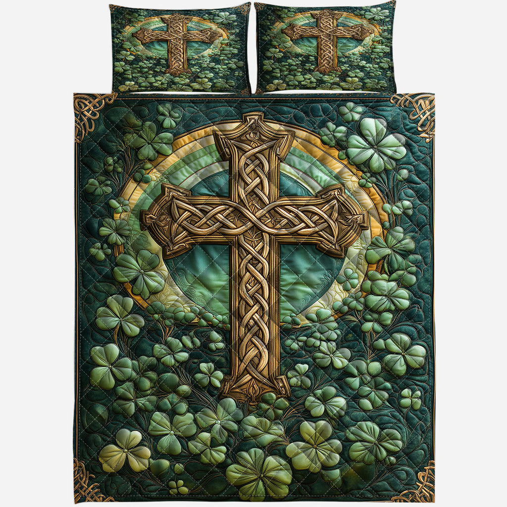 Irish Cross - Saint Patrick's Day Quilt Set