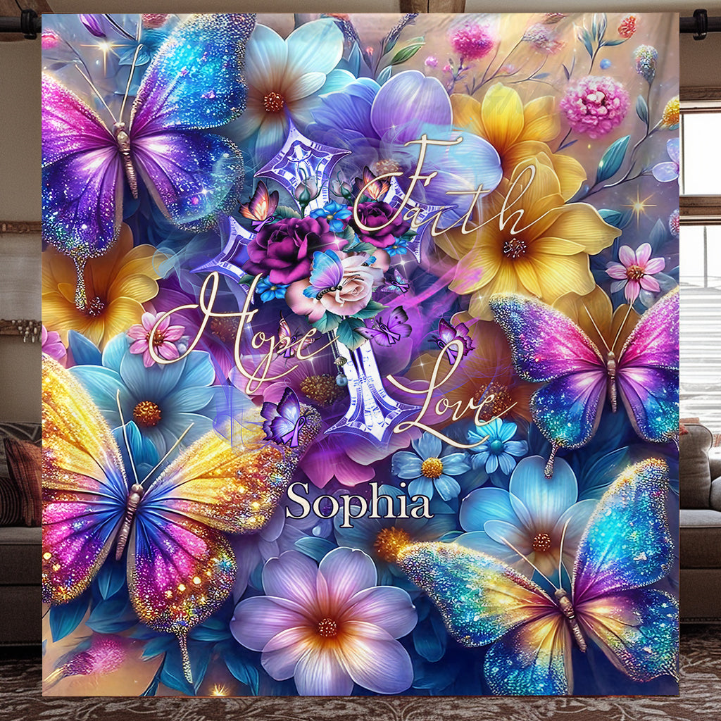 My Lord and Savior - Personalized Christian Blanket