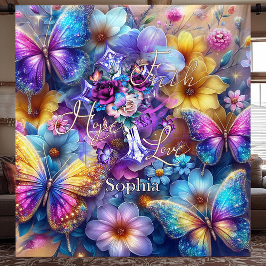 My Lord and Savior - Personalized Christian Blanket