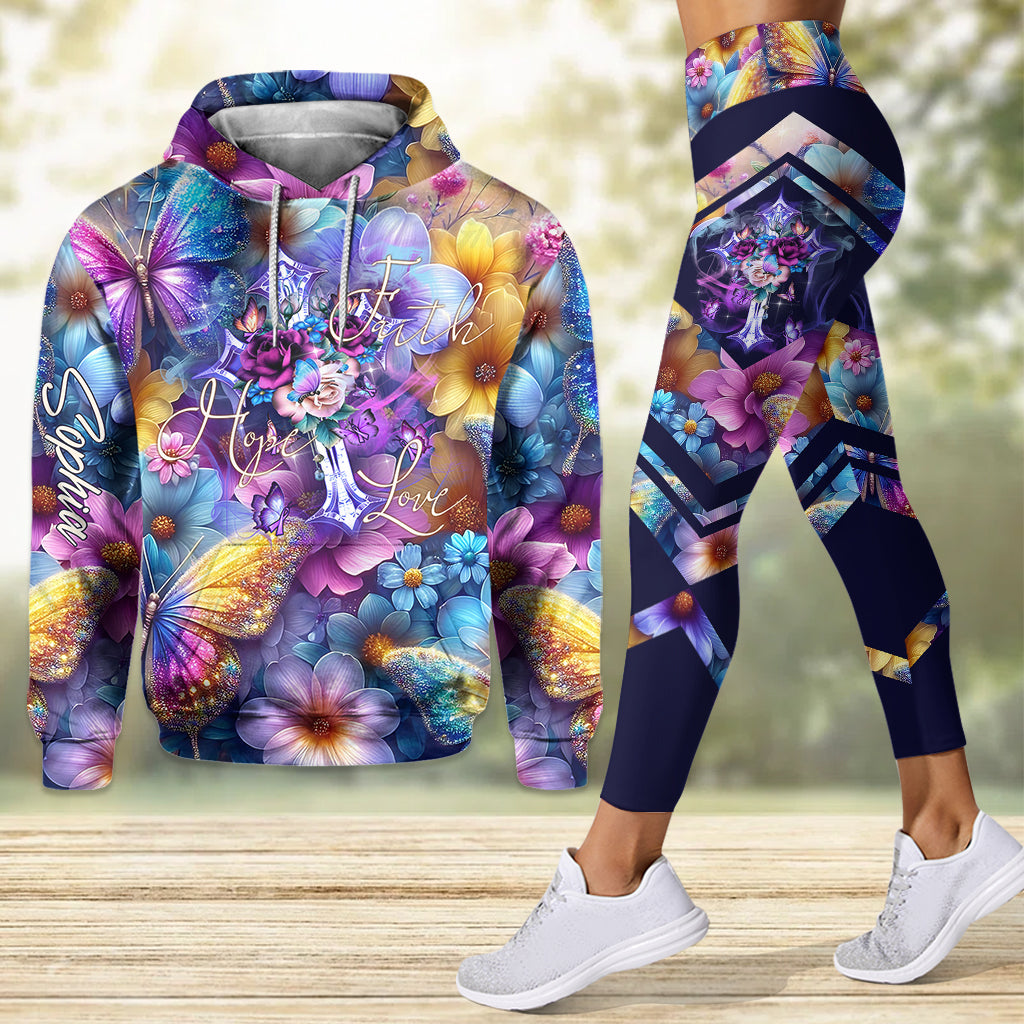 My Lord and Savior - Personalized Christian Hoodie and Leggings