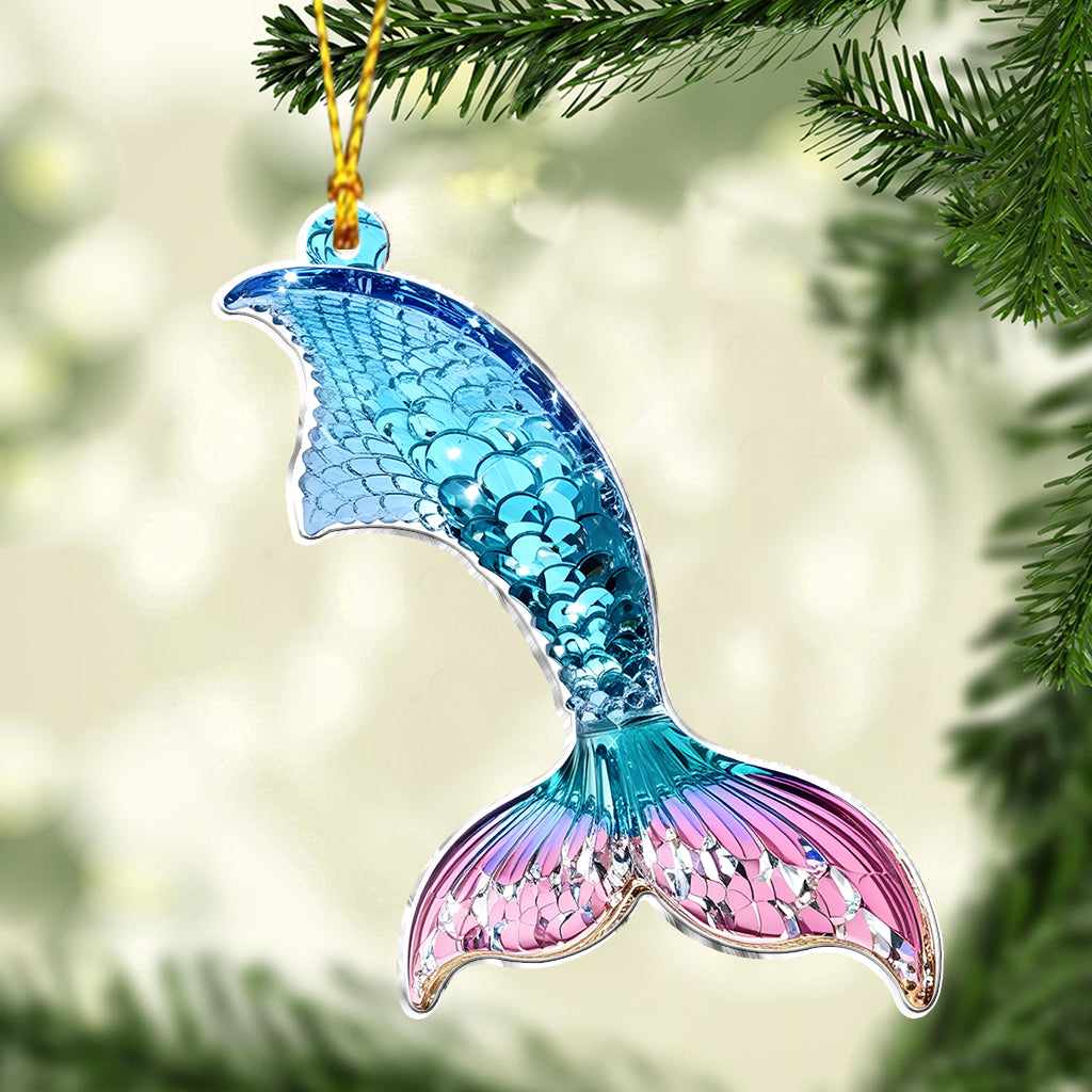 Stunning Tail - Personalized Mermaid Ornament