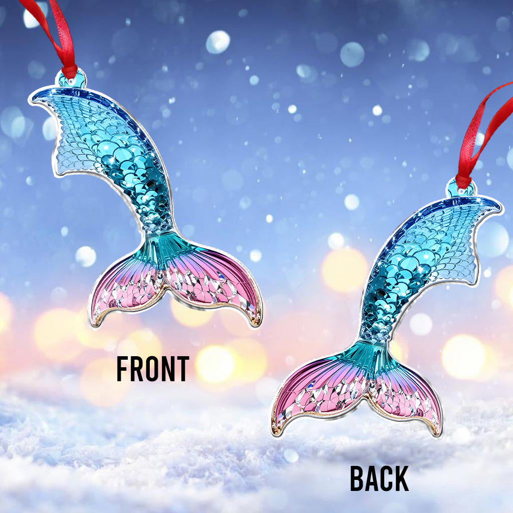 Stunning Tail - Personalized Mermaid Ornament