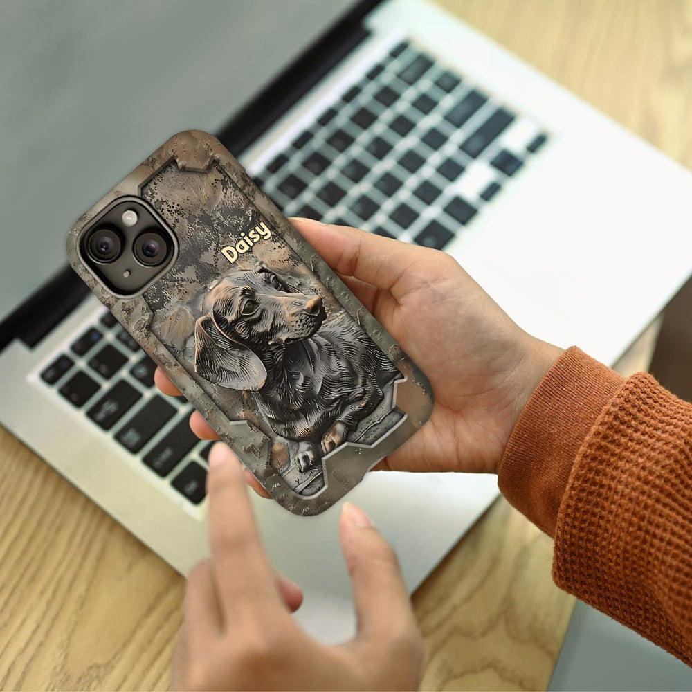 Life Is Better With My Dachshund - Personalized Dog Full Print Phone Case