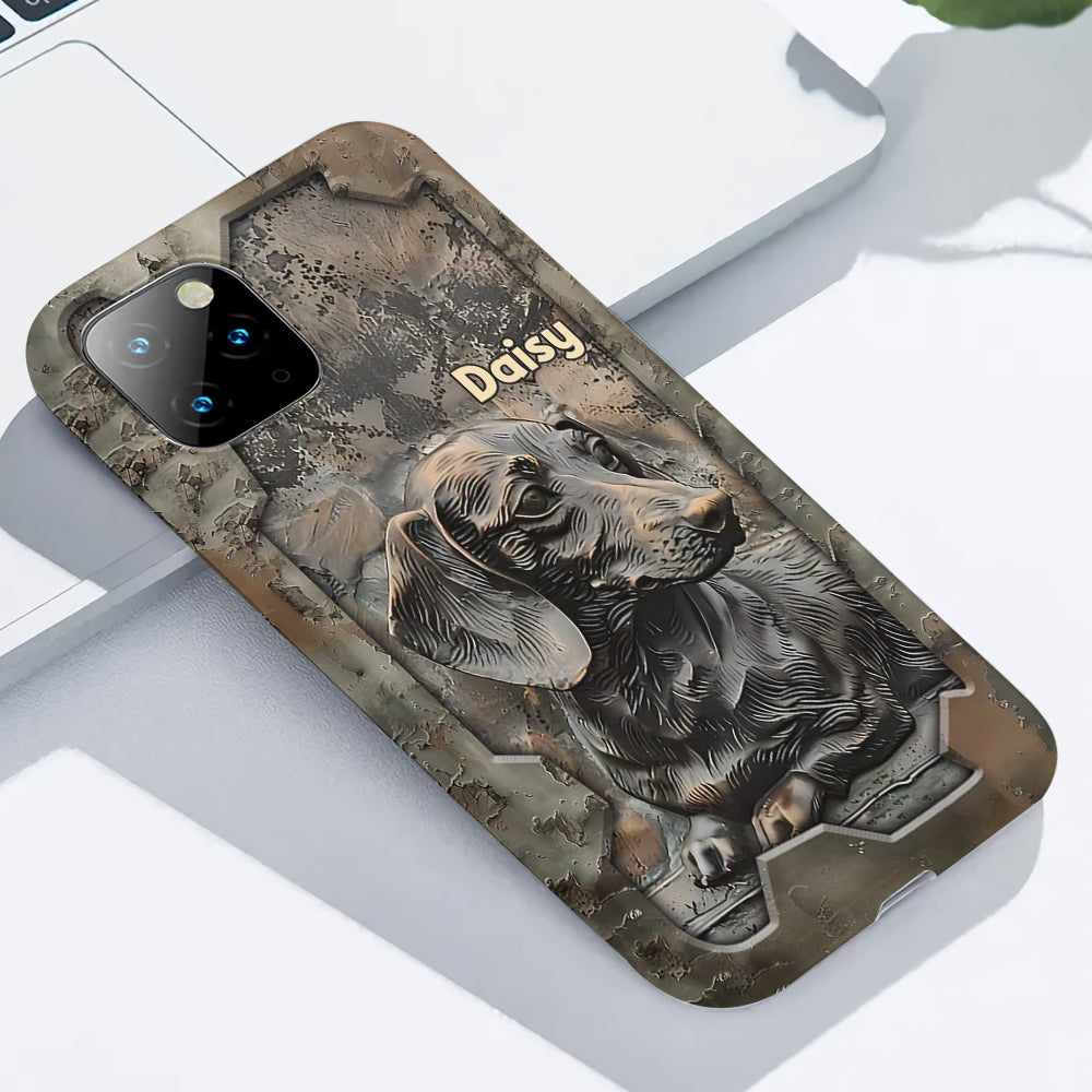 Life Is Better With My Dachshund - Personalized Dog Full Print Phone Case