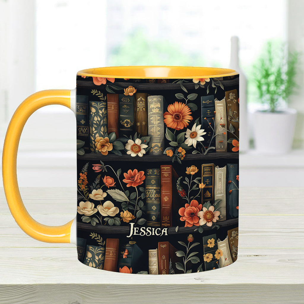 Yes I Do Need All These Books - Personalized Book Accent Mug