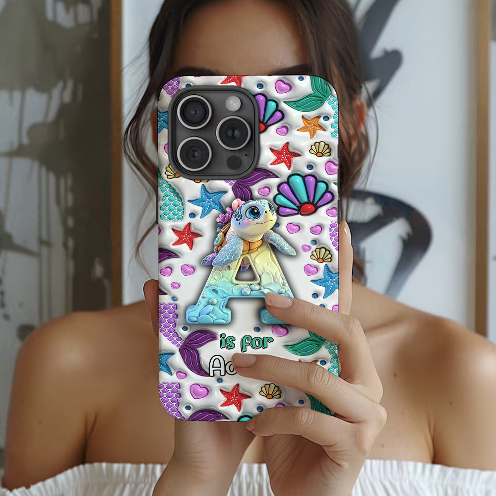 Cute Turtles - Personalized Turtle Full Print Phone Case