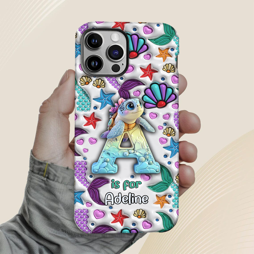 Cute Turtles - Personalized Turtle Full Print Phone Case