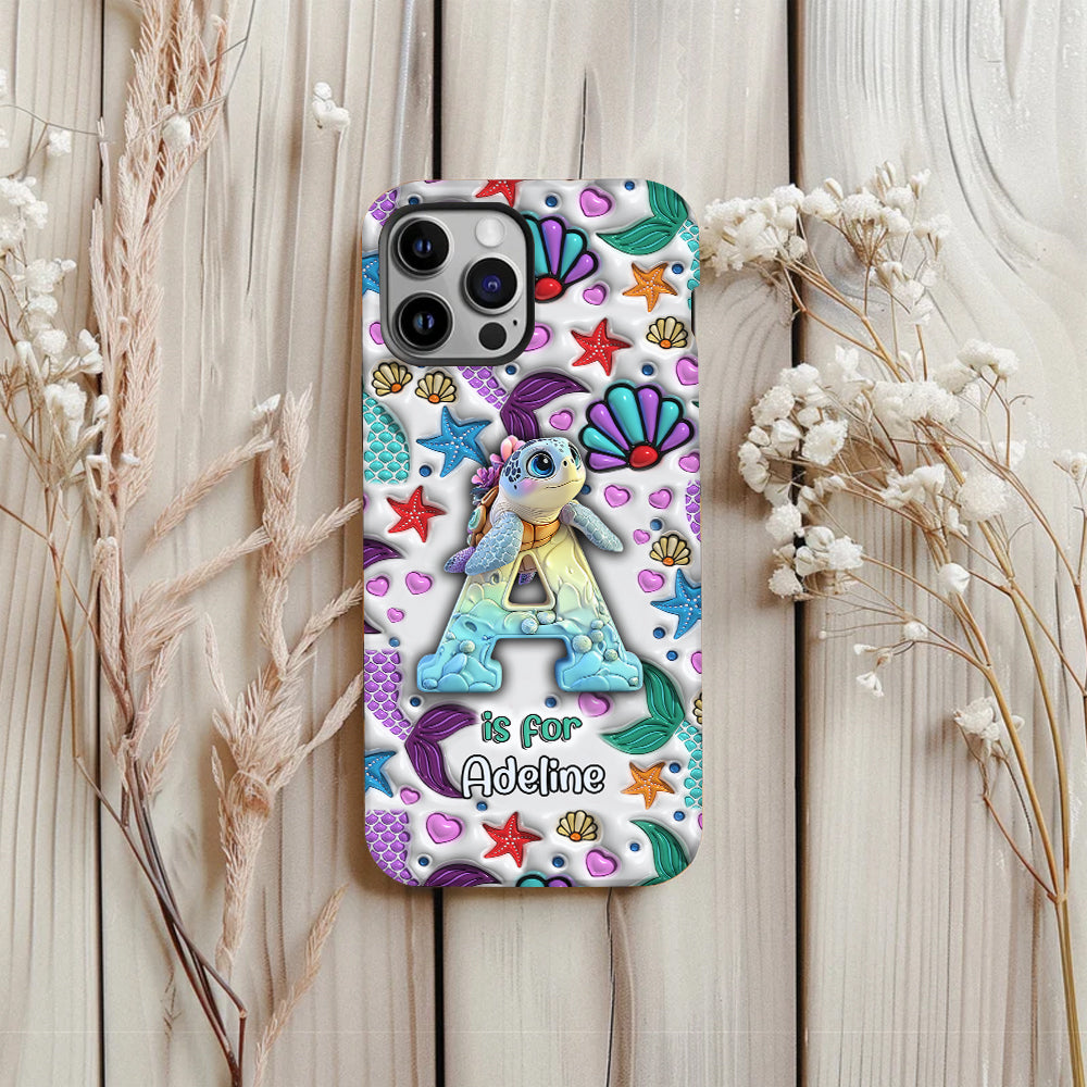 Cute Turtles - Personalized Turtle Full Print Phone Case